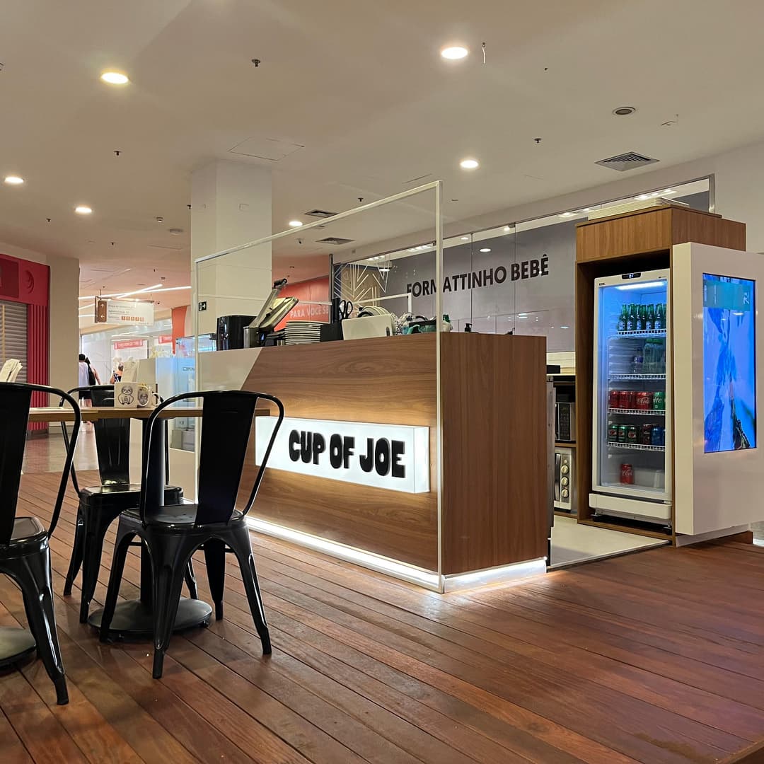 Logo da loja cup of joe