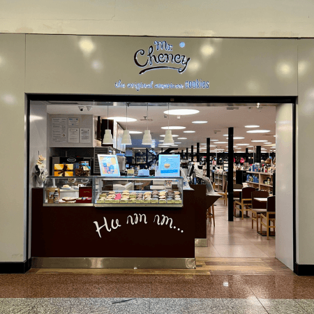 Logo da loja mr cheney