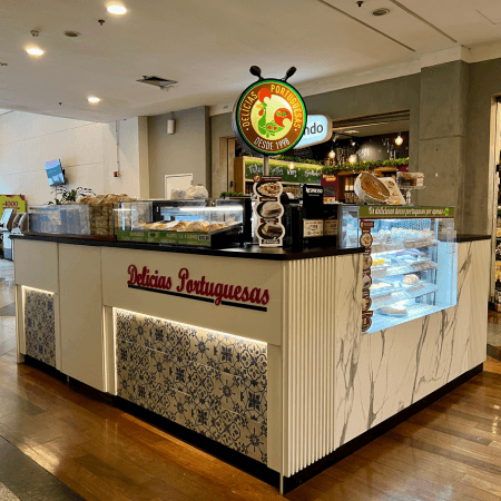 Logo da loja delícias portuguesas