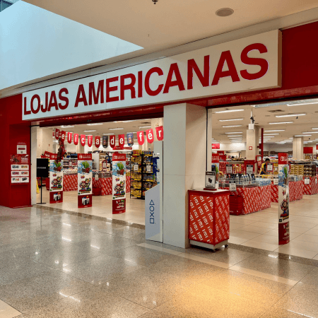Logo da loja lojas americanas