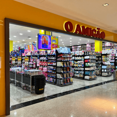 Logo da loja o amigão