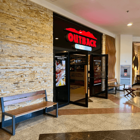 Logo da loja outback steakhouse