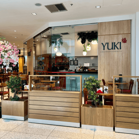 Logo da loja yuki cozinha japonesa